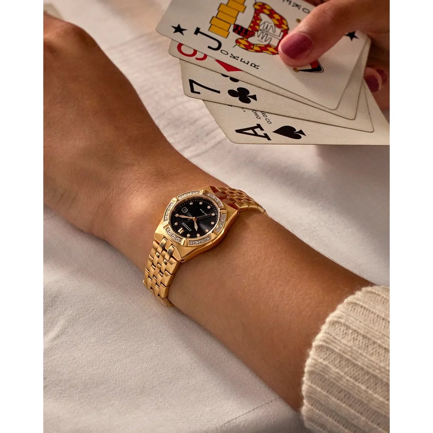 Citizen's Corso Diamond with Black Dial & Diamonds