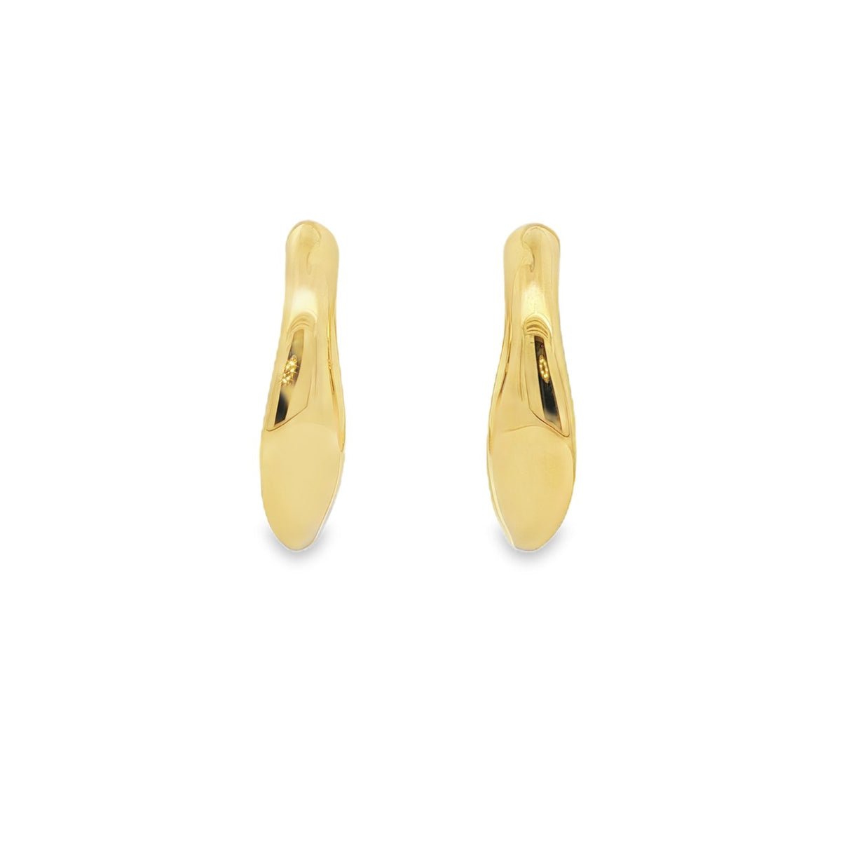 Jai's 18K Yellow Gold Twisted Hoops