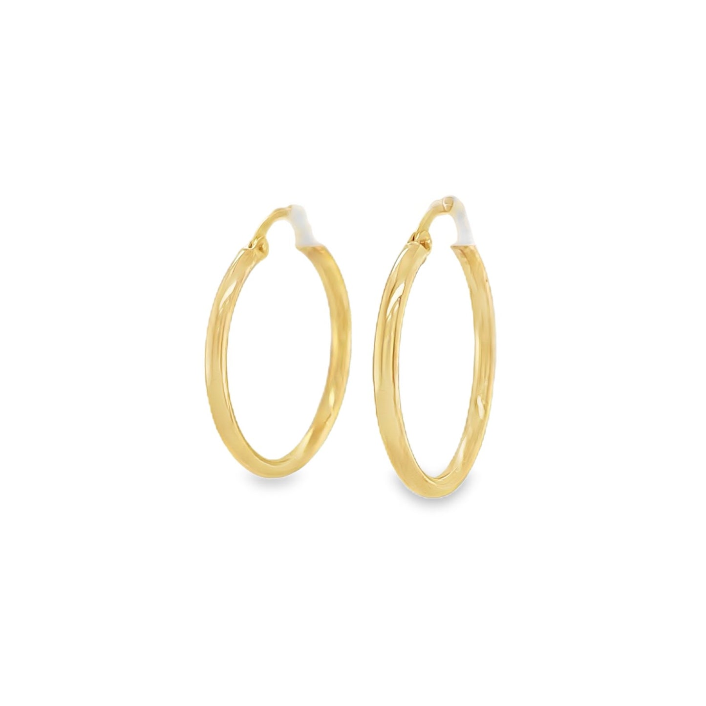 Jai's 14K Yellow Gold Medium Hoops
