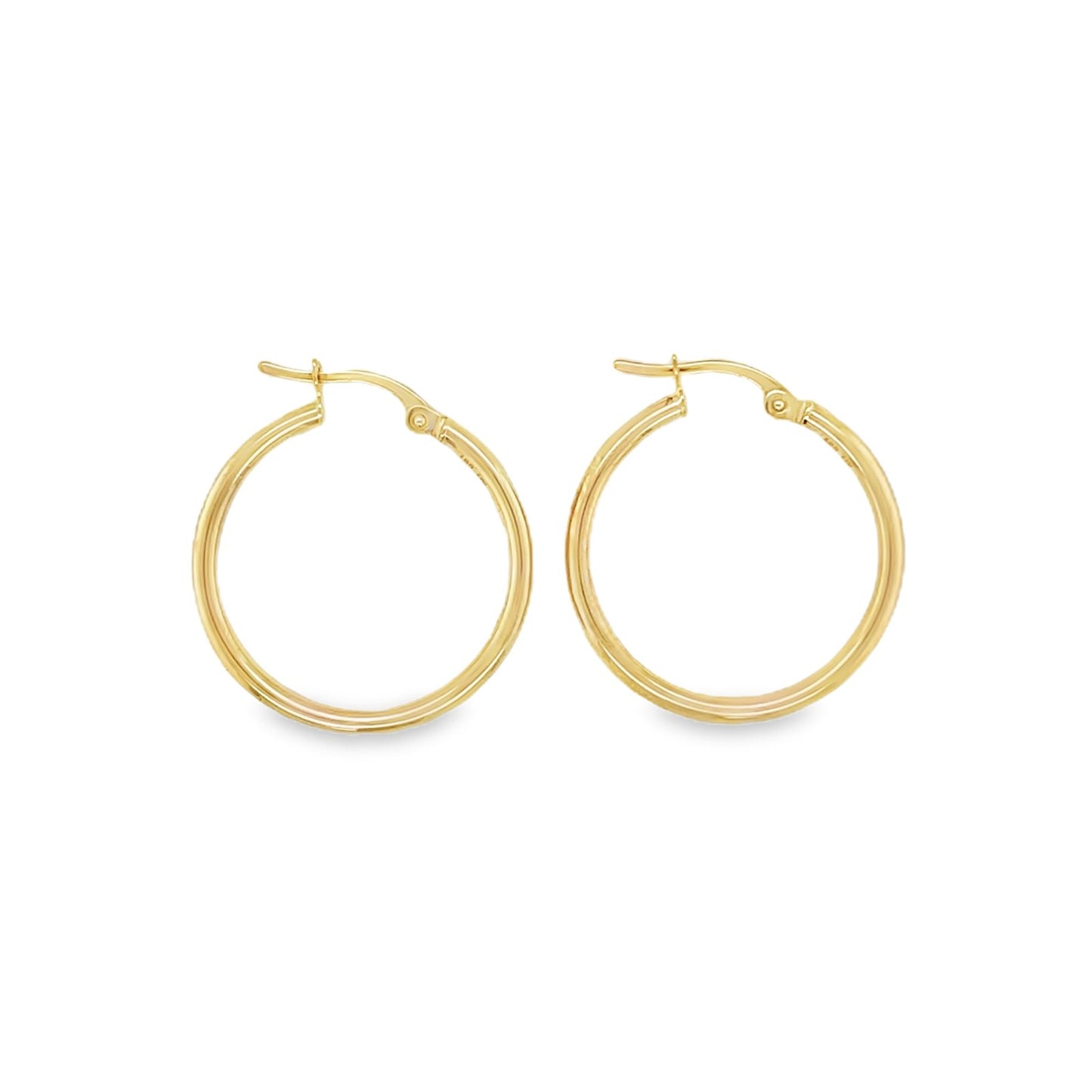 Jai's 14K Yellow Gold Medium Hoops