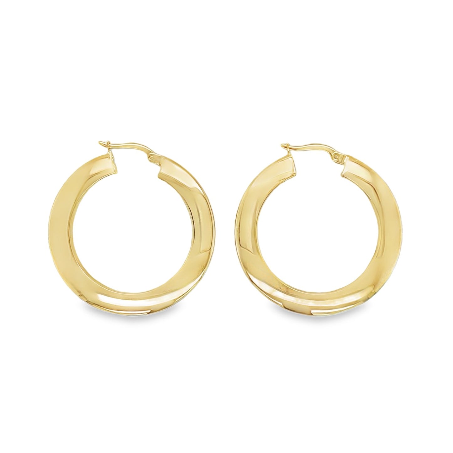 Jai's 14K Yellow Gold Large Disc Hoops