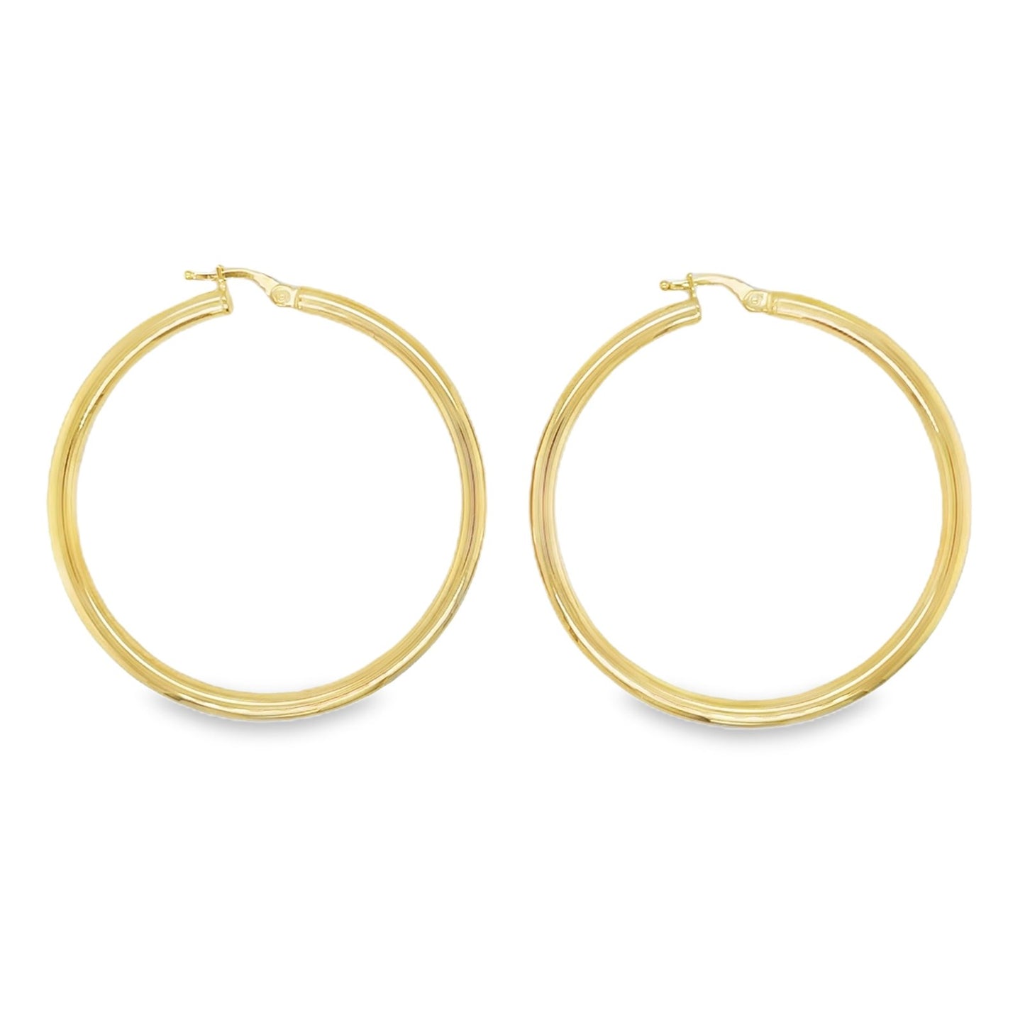 Jai's 14K Yellow Gold Classic Thick Hoops