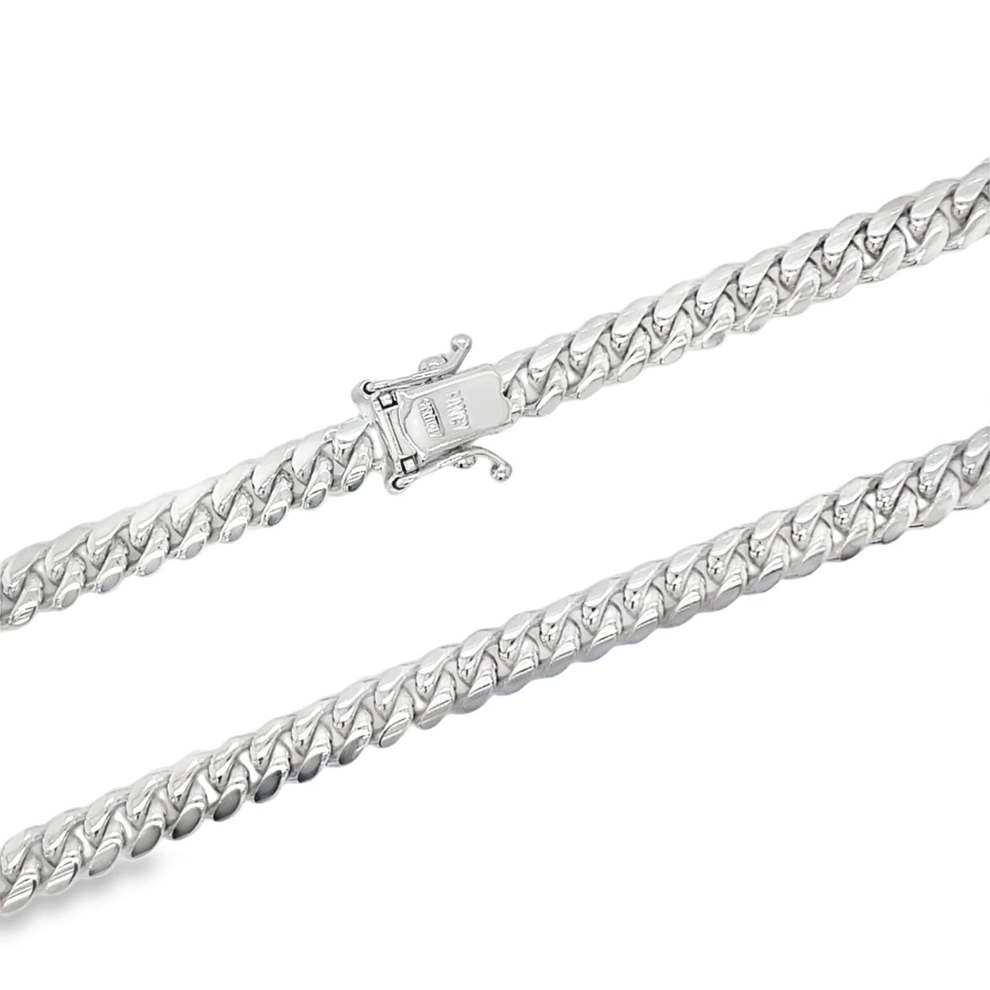 Jai's 14K White Gold Fine Curb Chain