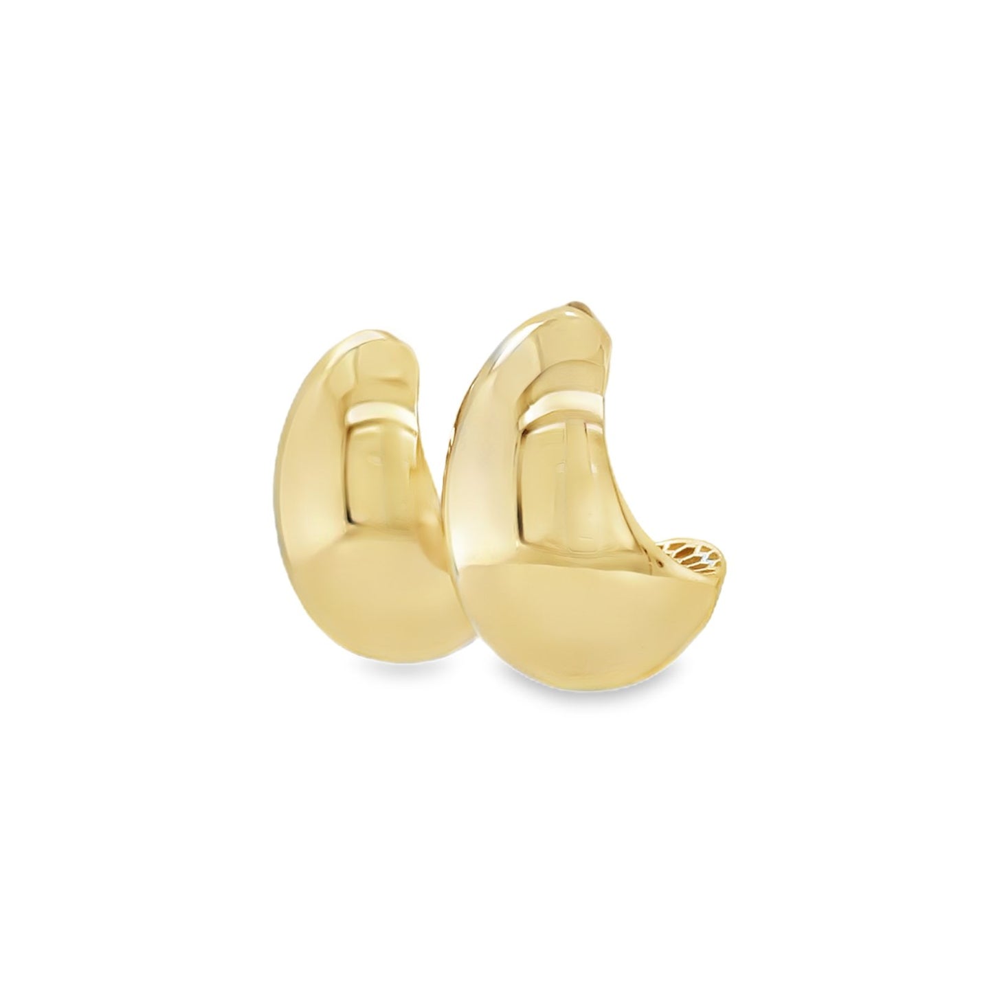 Jai's 14K Yellow Gold Thick Bowed Studs
