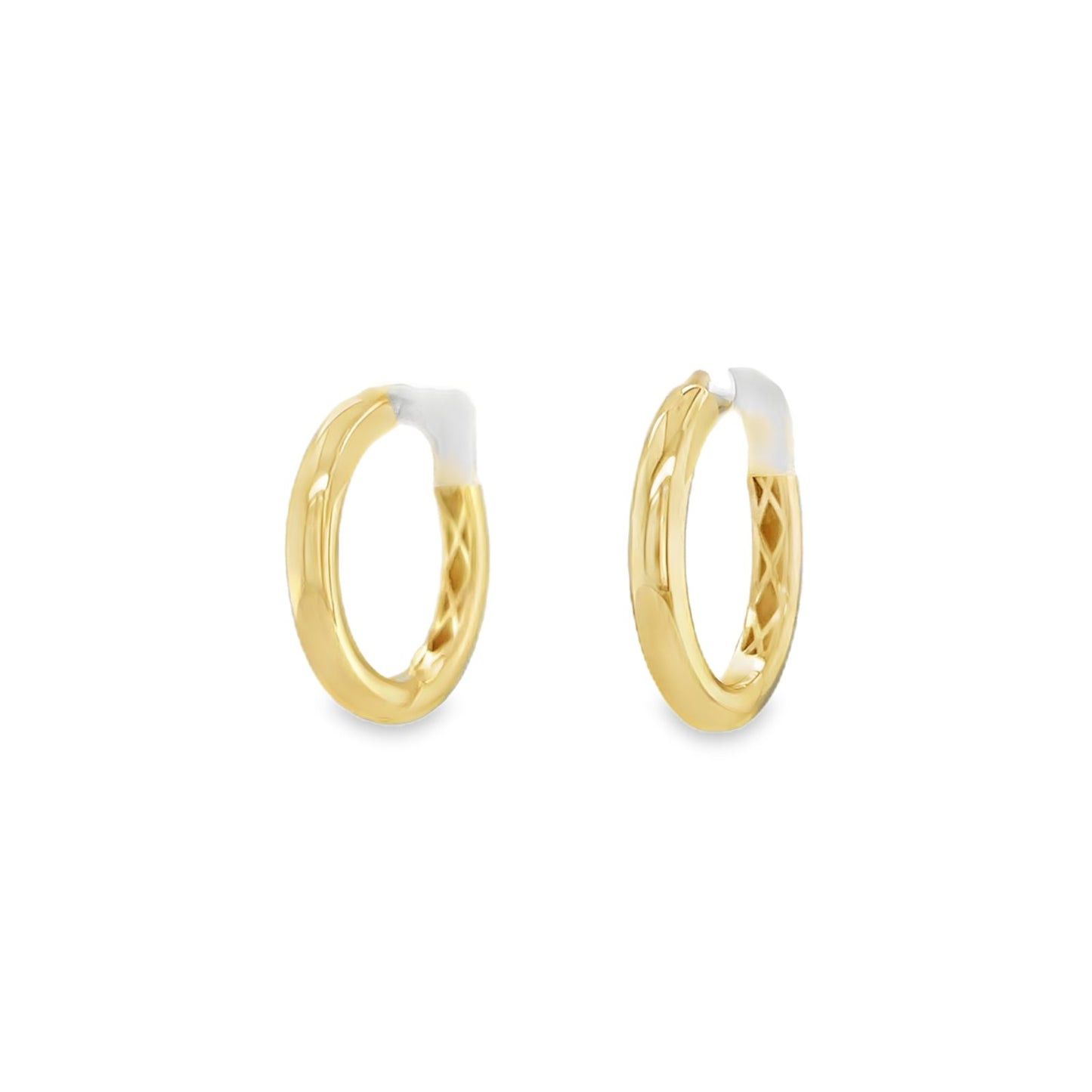 Jai's 14K Yellow Gold Thin Hoops