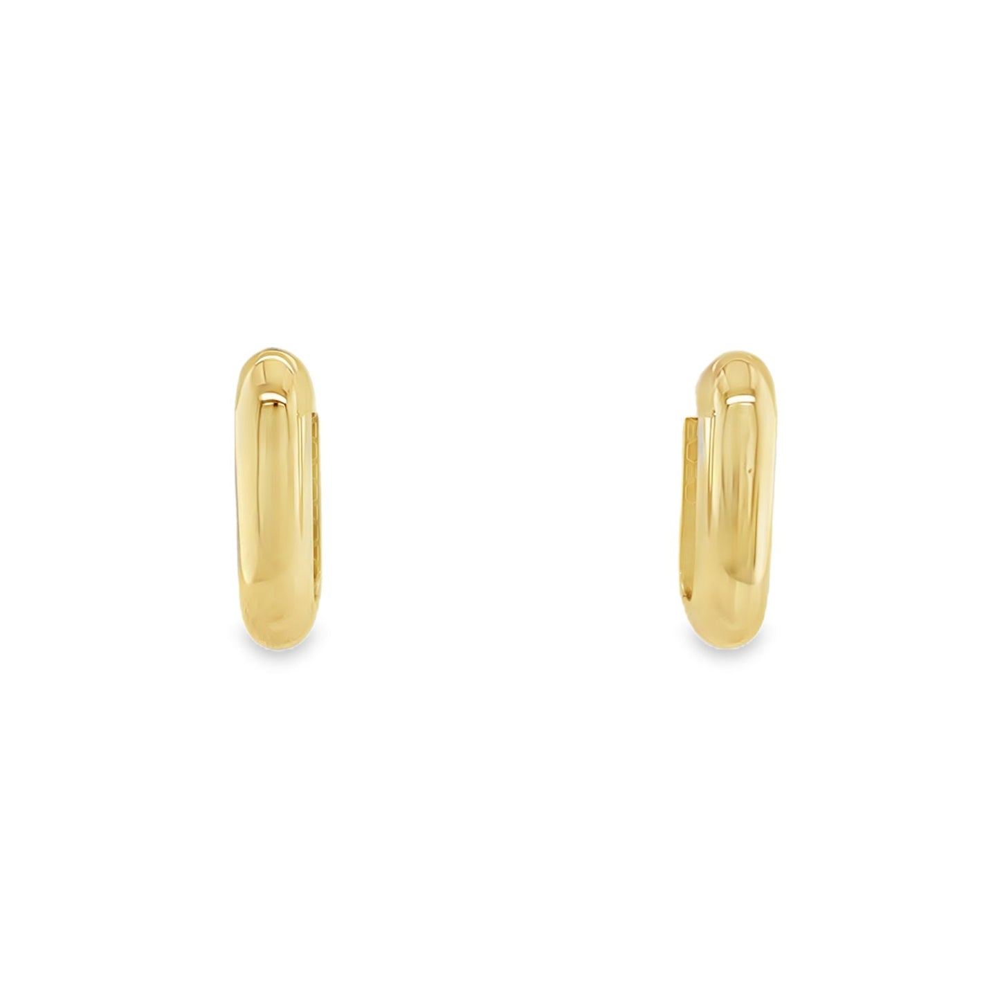 Jai's 14K Yellow Gold Paperclip Hoops