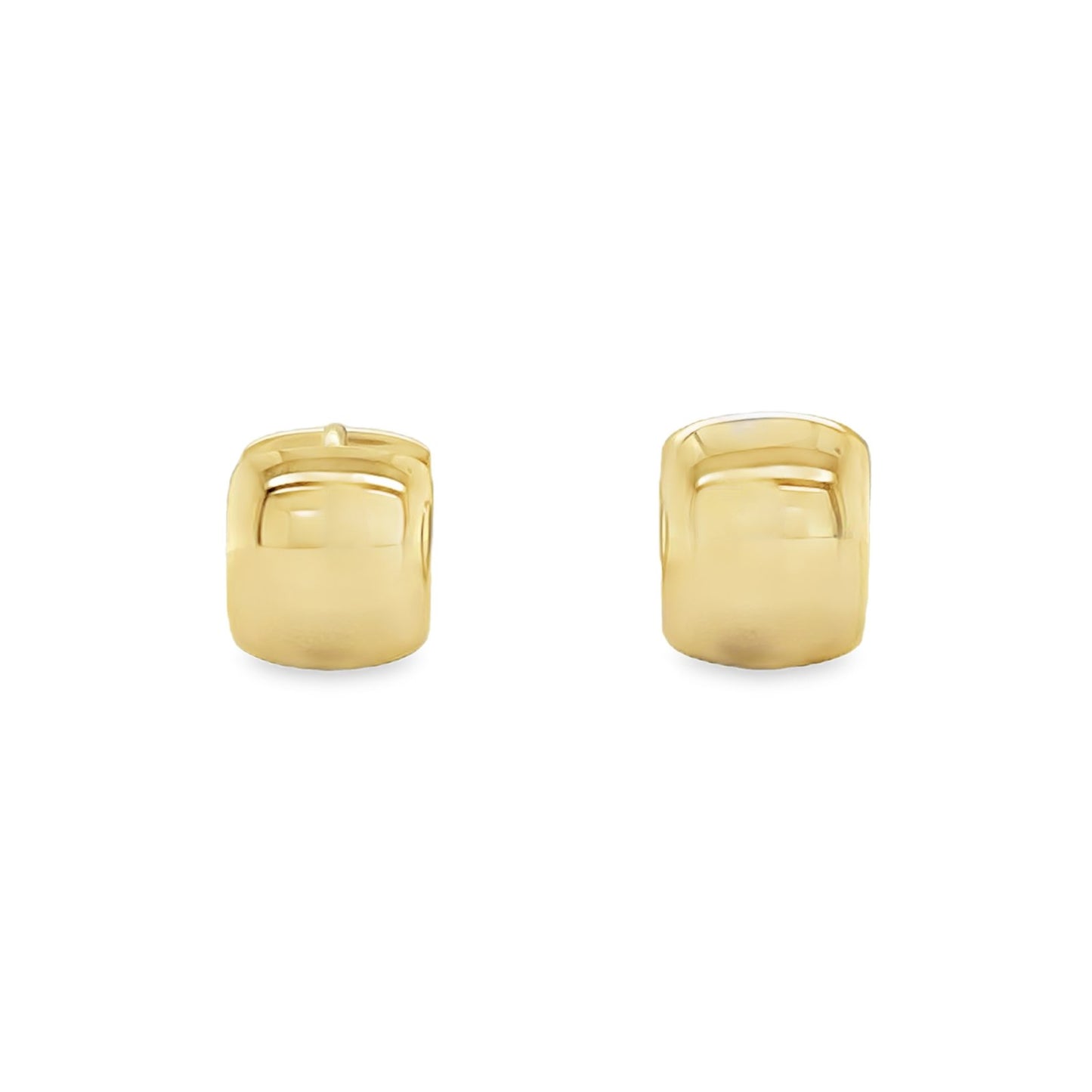 Jai's 14K Yellow Gold Petite Thick Hoops