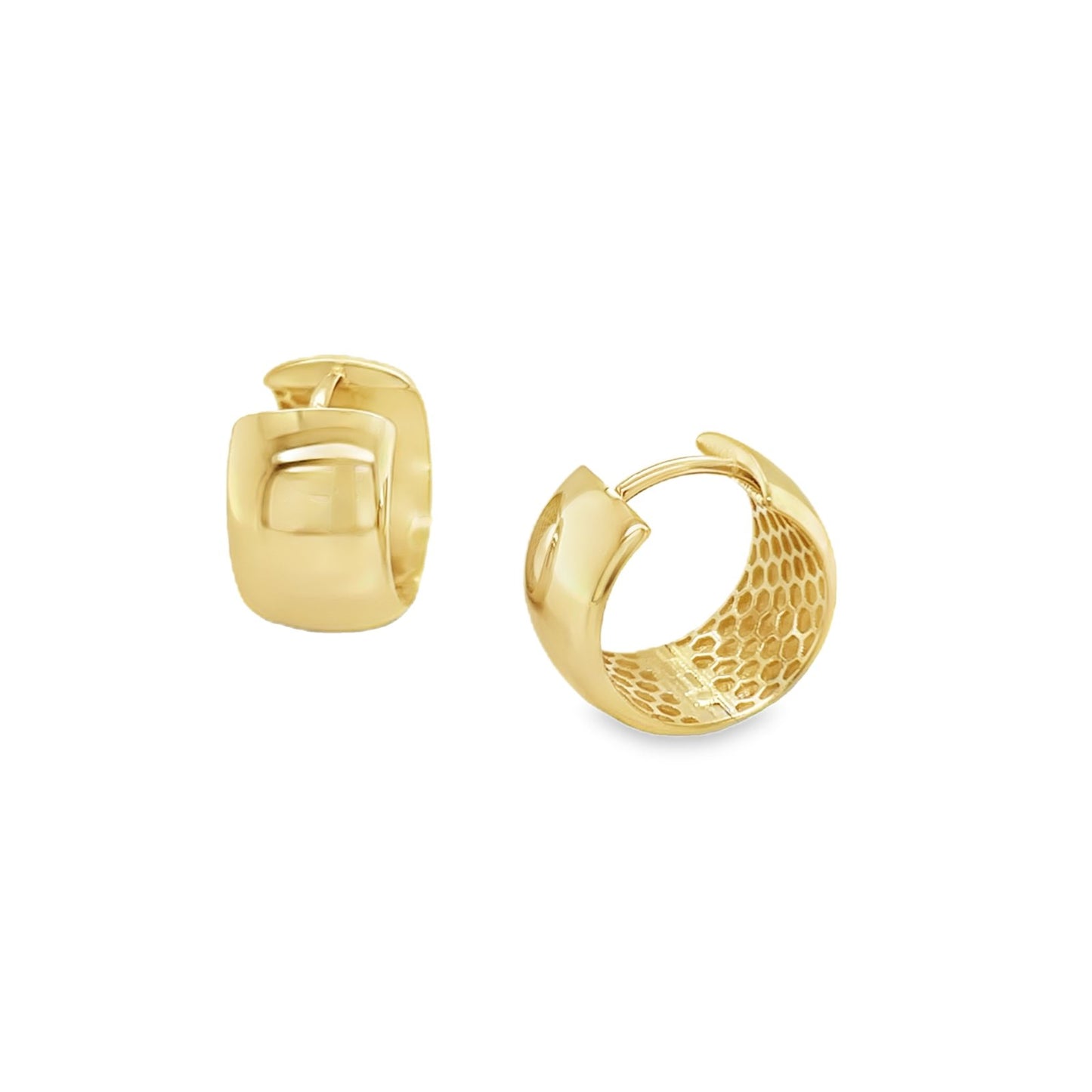 Jai's 14K Yellow Gold Petite Thick Hoops