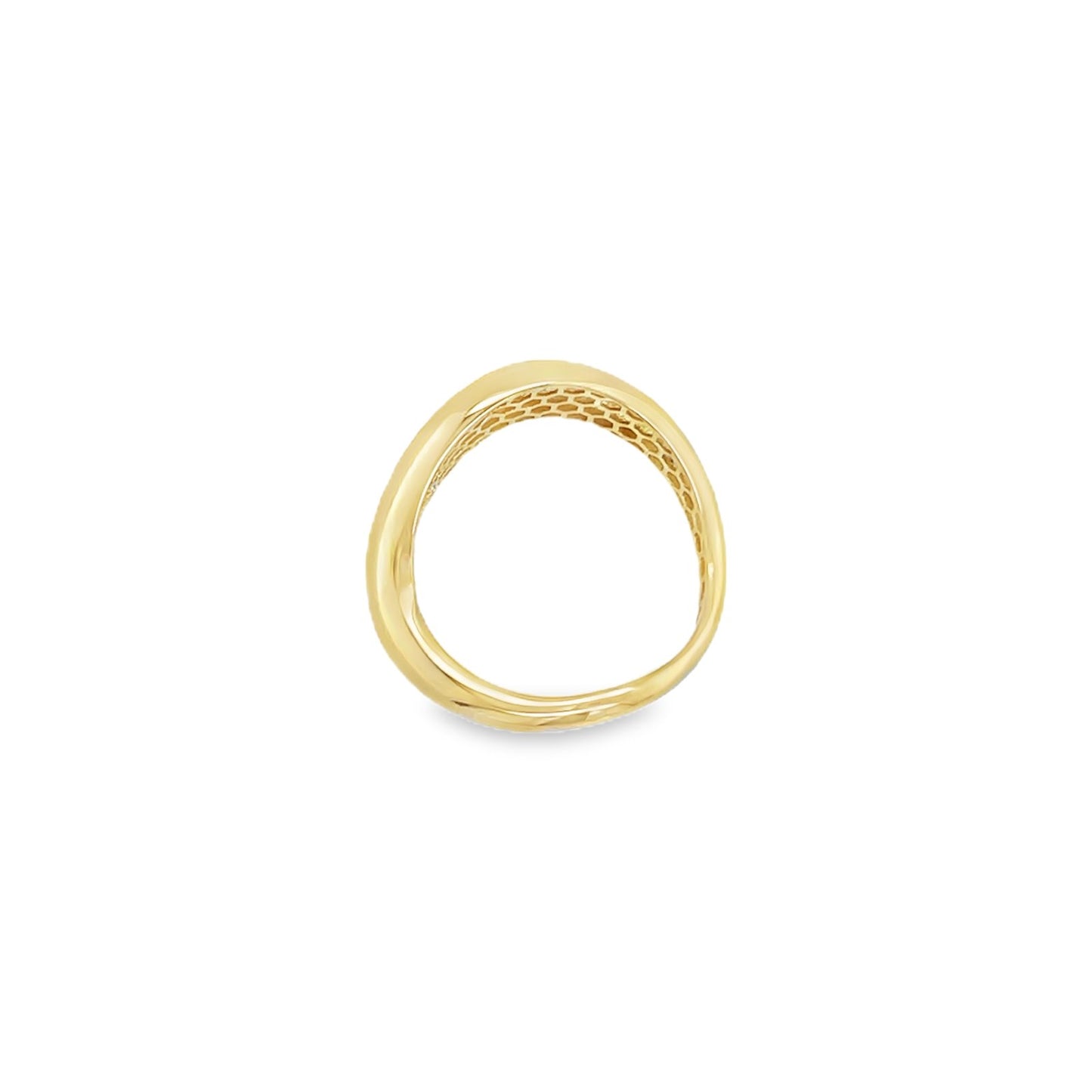Jai's 14K Yellow Gold Thin Bowed Ring