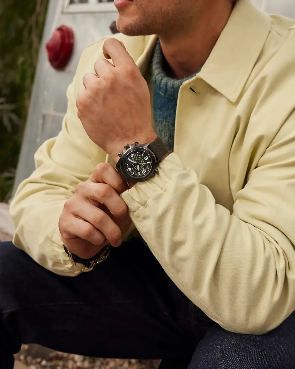 Citizen's Promaster Land U822 with Green Chronograph Dial