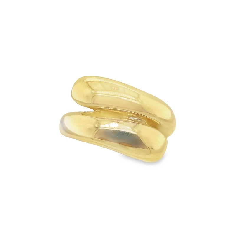 Jai's 18K Yellow Gold Illusory Spiral Ring