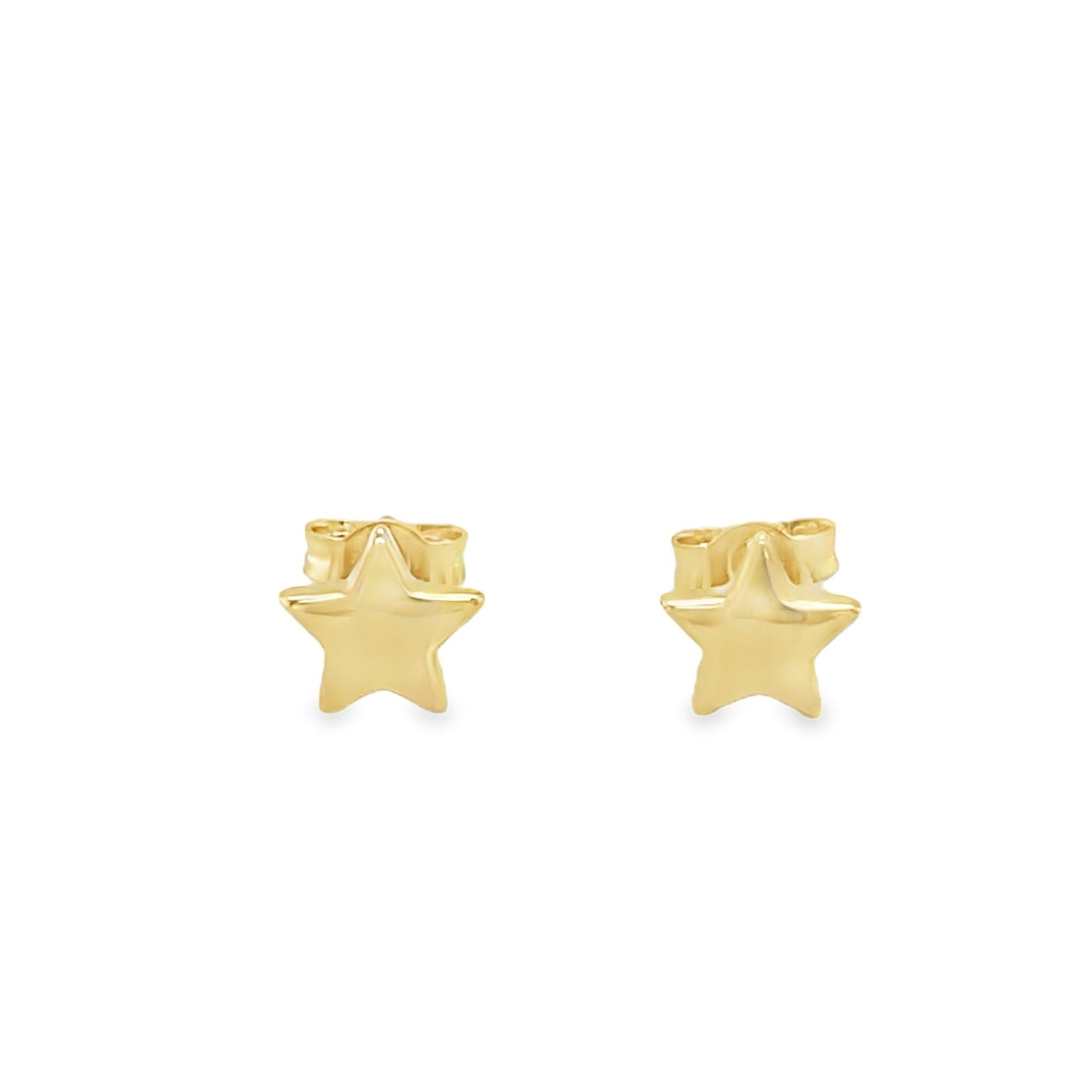 Jai's 14K Yellow Gold Baby Star Studs