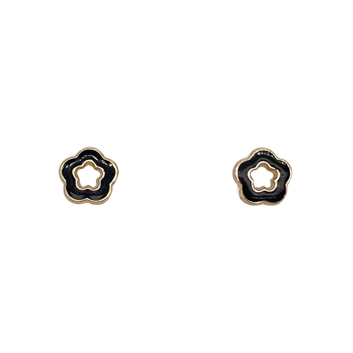 Jai's 14K Yellow Gold Vibrant Baby Flower Studs
