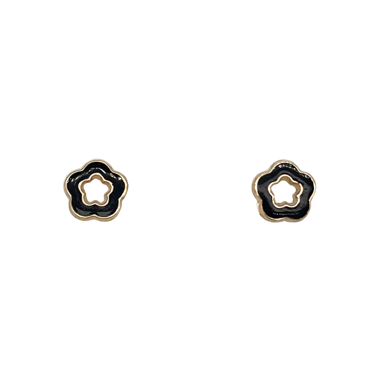 Jai's 14K Yellow Gold Vibrant Baby Flower Studs
