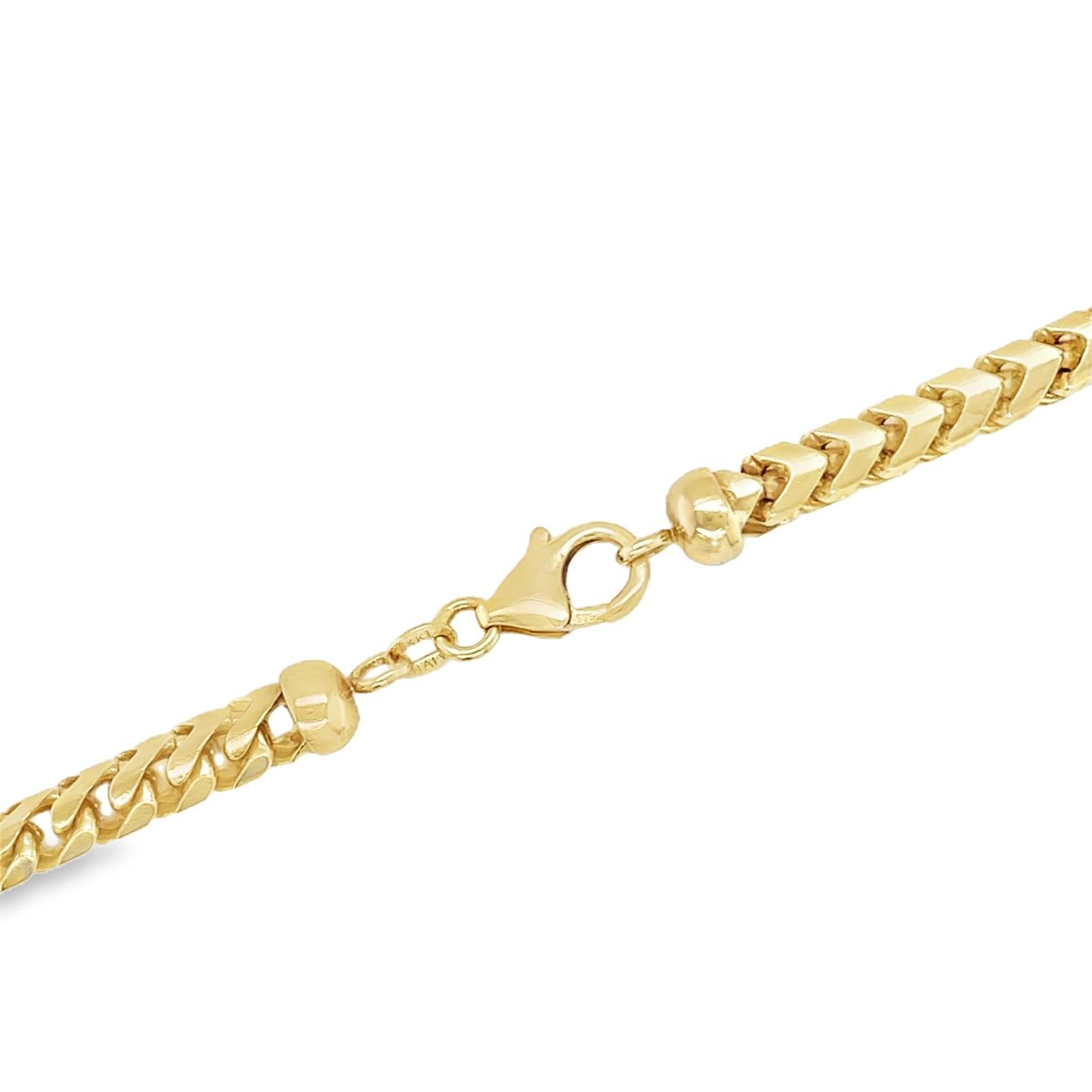 Jai's 14K Yellow Gold Thick Franco Chain - 24"