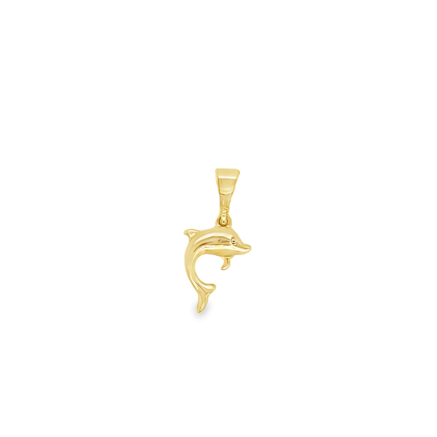 Jai's 14K Yellow Gold Dolphin Pendant