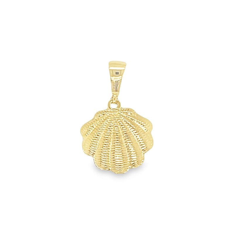 Jai's 14K Yellow Gold Seashell Pendant