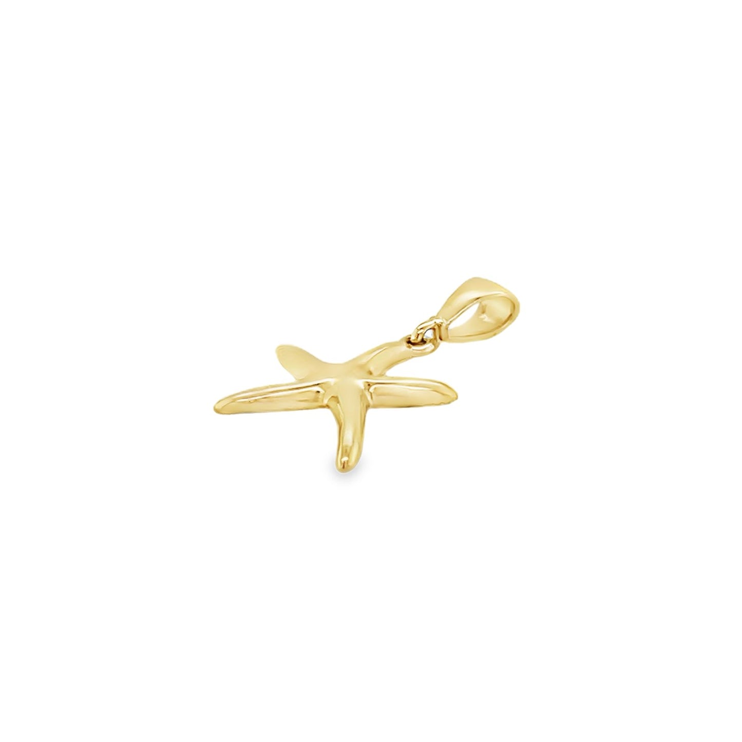 Jai's 14K Yellow Gold Starfish Pendant