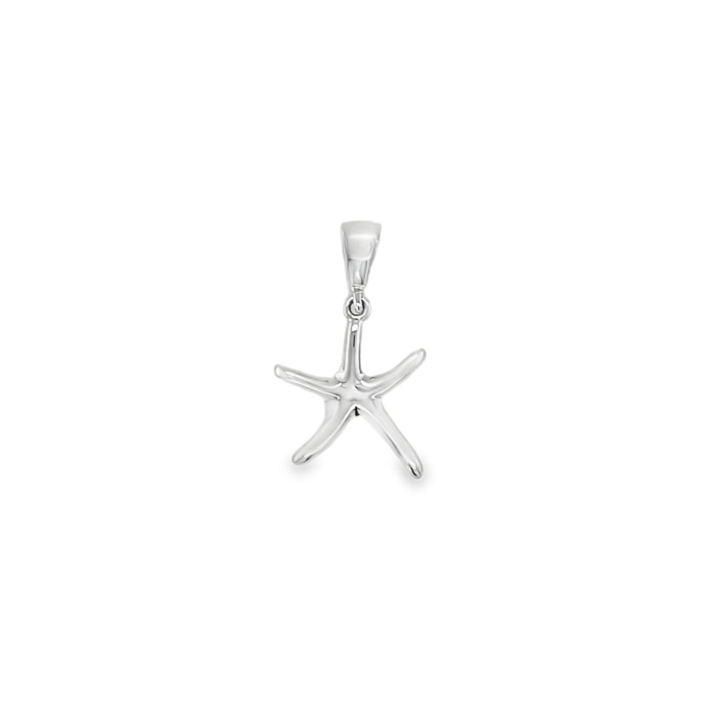 Jai's 14K White Gold Starfish Pendant