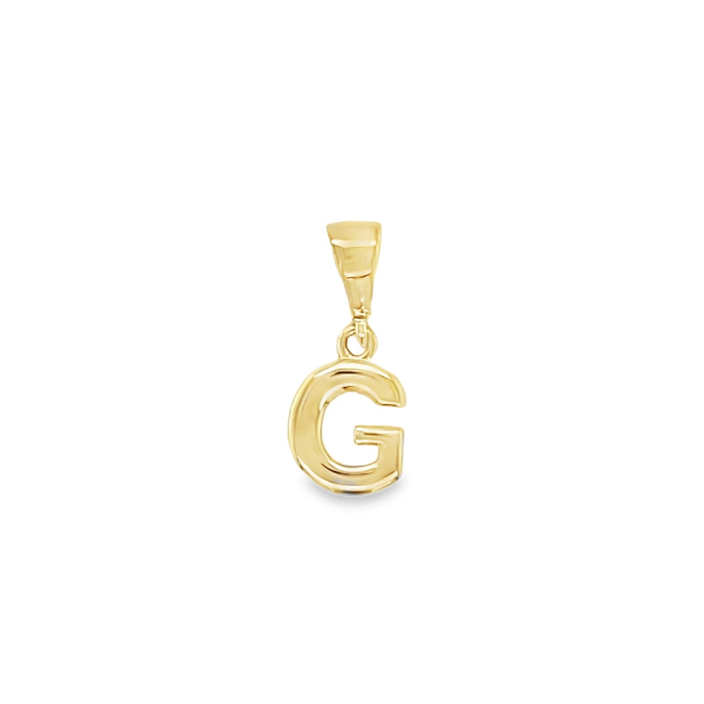 Jai's 14K Yellow Gold Initial G Pendant