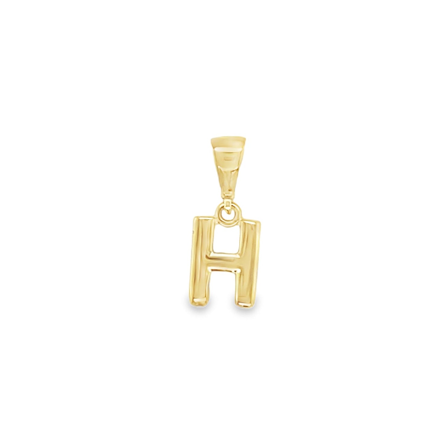 Jai's 14K Yellow Gold Initial H Pendant