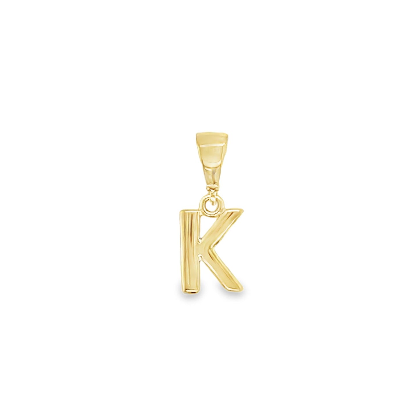 Jai's 14K Yellow Gold Initial K Pendant