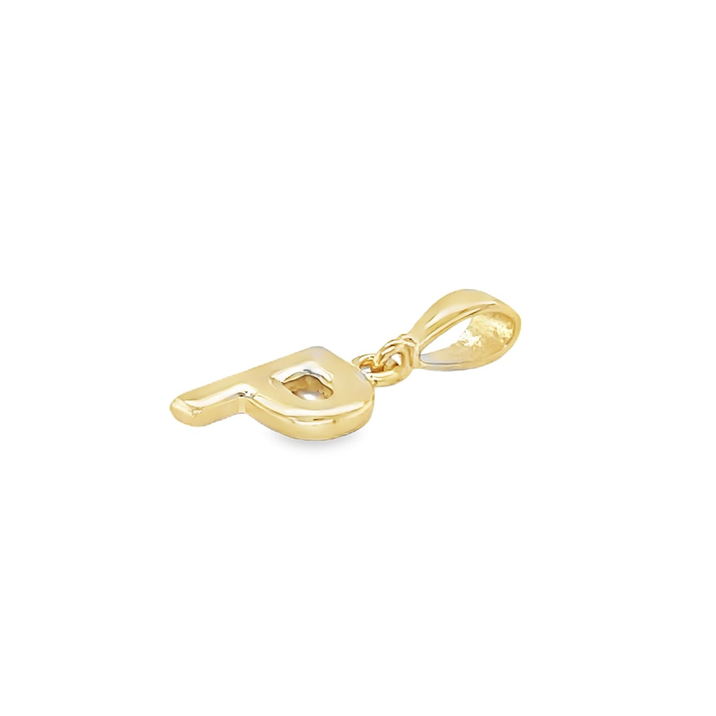 Jai's 14K Yellow Gold Initial P Pendant