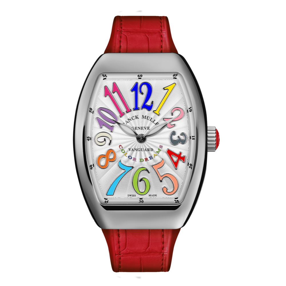 Franck Muller's Vanguard Color Dreams with Silver-white Dial