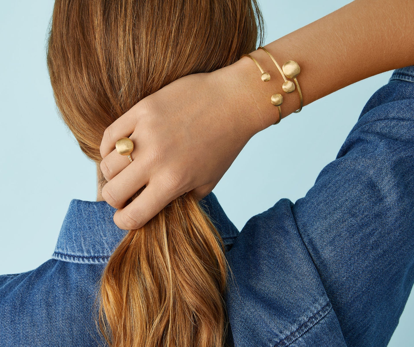 Marco Bicego's 18K Yellow Gold Africa Bangle