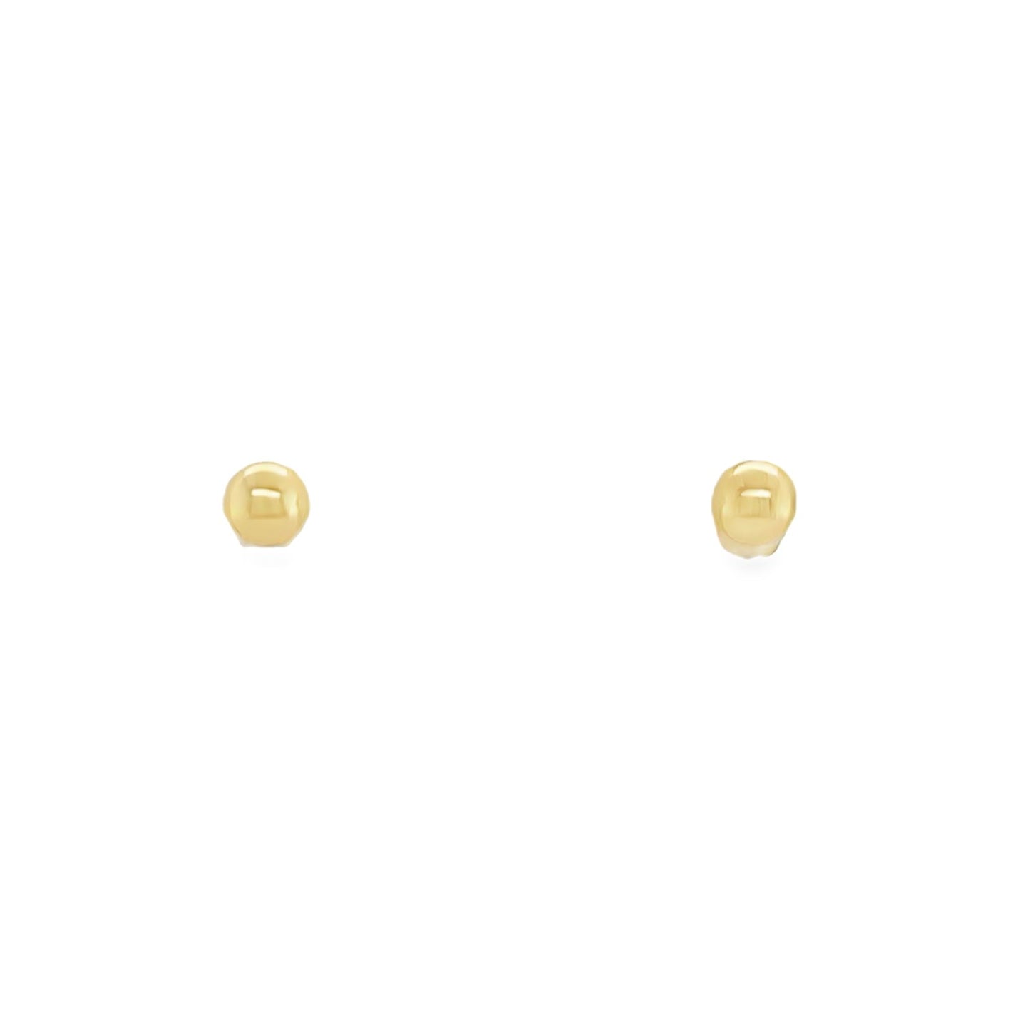 Jai's 14K Yellow Gold 3MM Sphere Studs