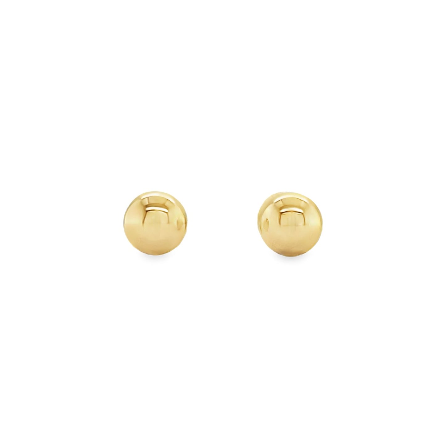 Jai's 14K Yellow Gold 5MM Baby Sphere Studs