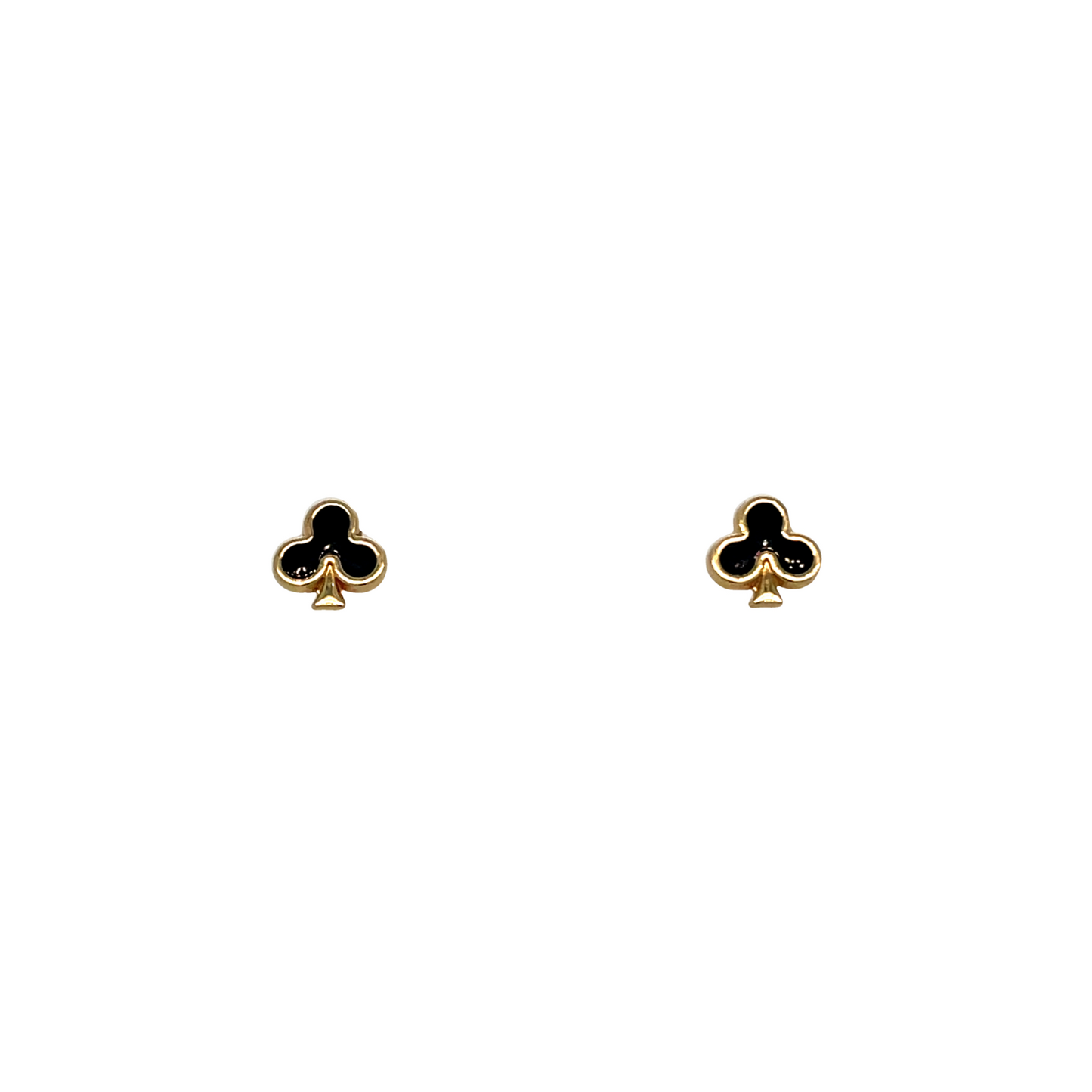 Jai's 14K Yellow Gold Baby Club Studs