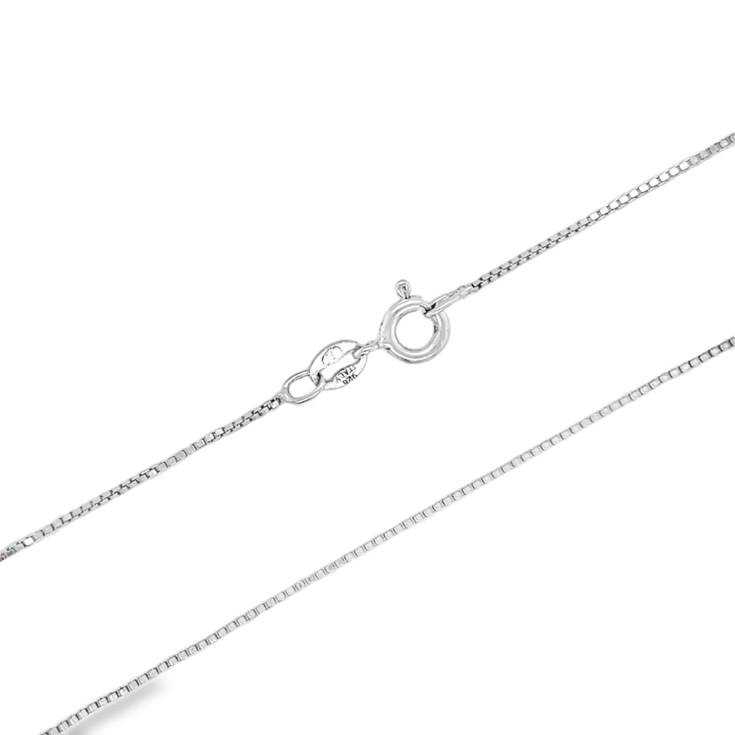 Jai's Sterling Silver Fine Box Chain - 18"