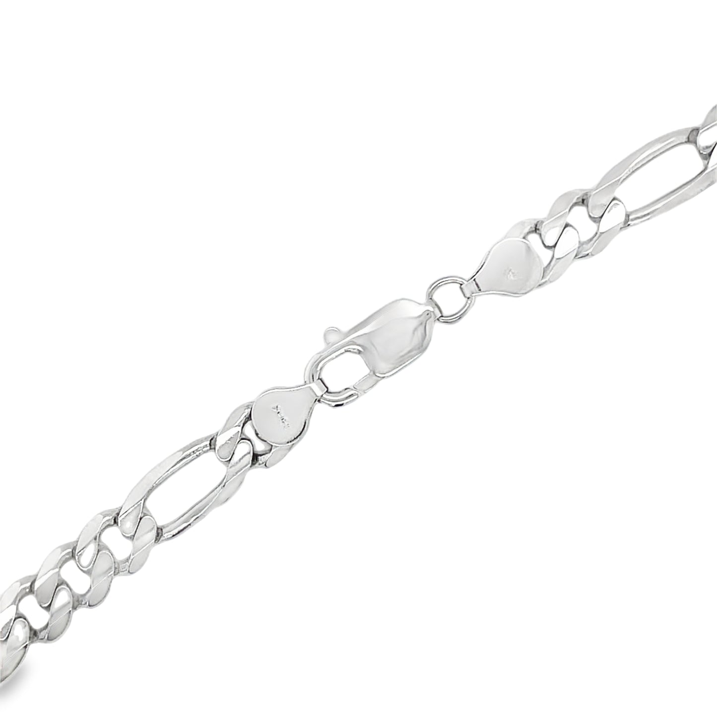 Jai's 14K White Gold Figaro Chain - 26"