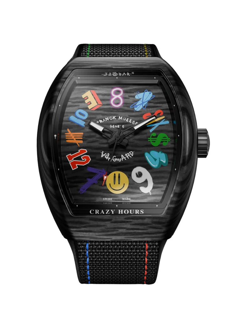 Franck Muller's Vanguard Crazy Hours with Jisbar Dial