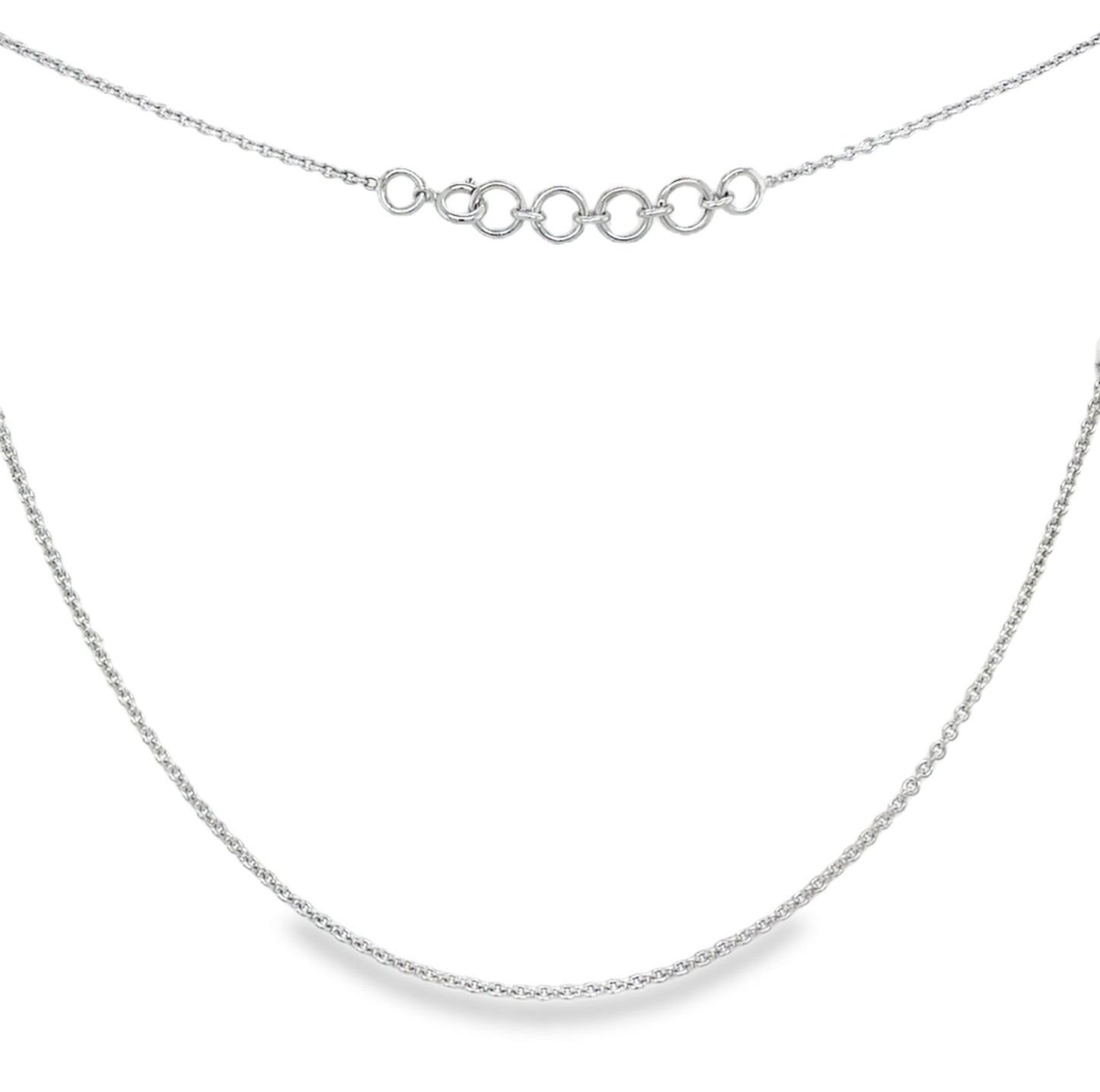 Jai's 14K White Gold Fine Cable Chain