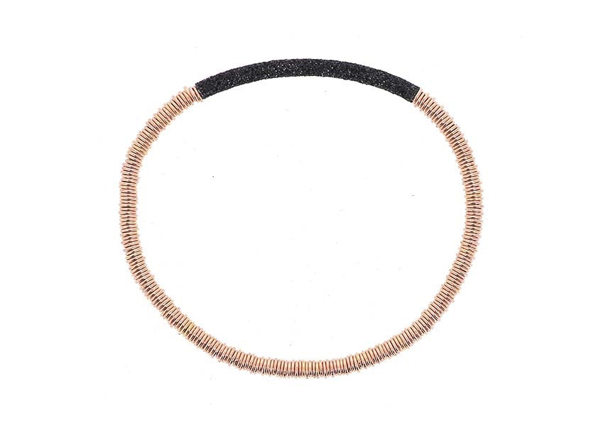 Pesavento's Rose Gold-plated Silver Polvere Di Sogni Bangle