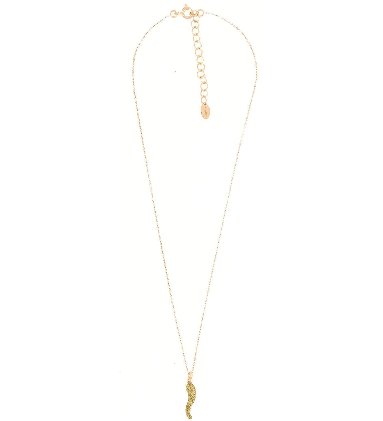 Pesavento's Yellow Gold-plated Silver Polvere Di Sogni Colours Necklace