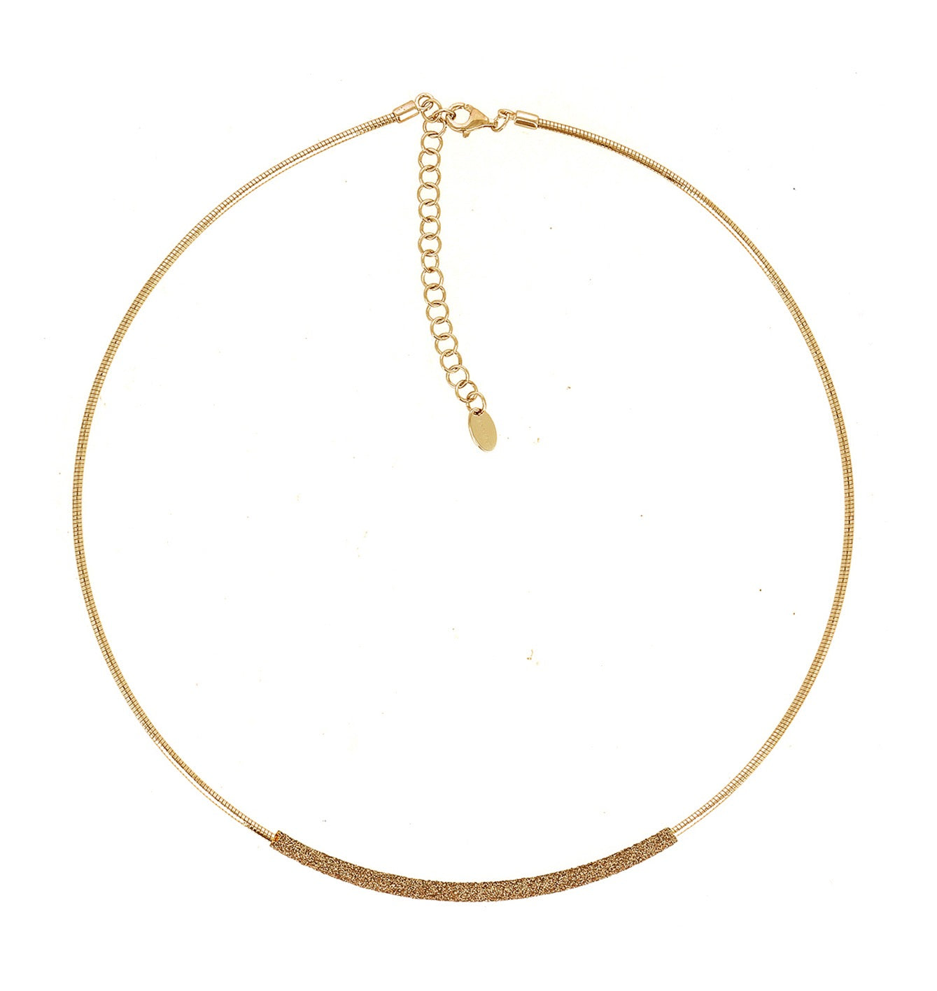 Pesavento's Yellow Gold-plated Silver Polvere Di Sogni Colours Necklace