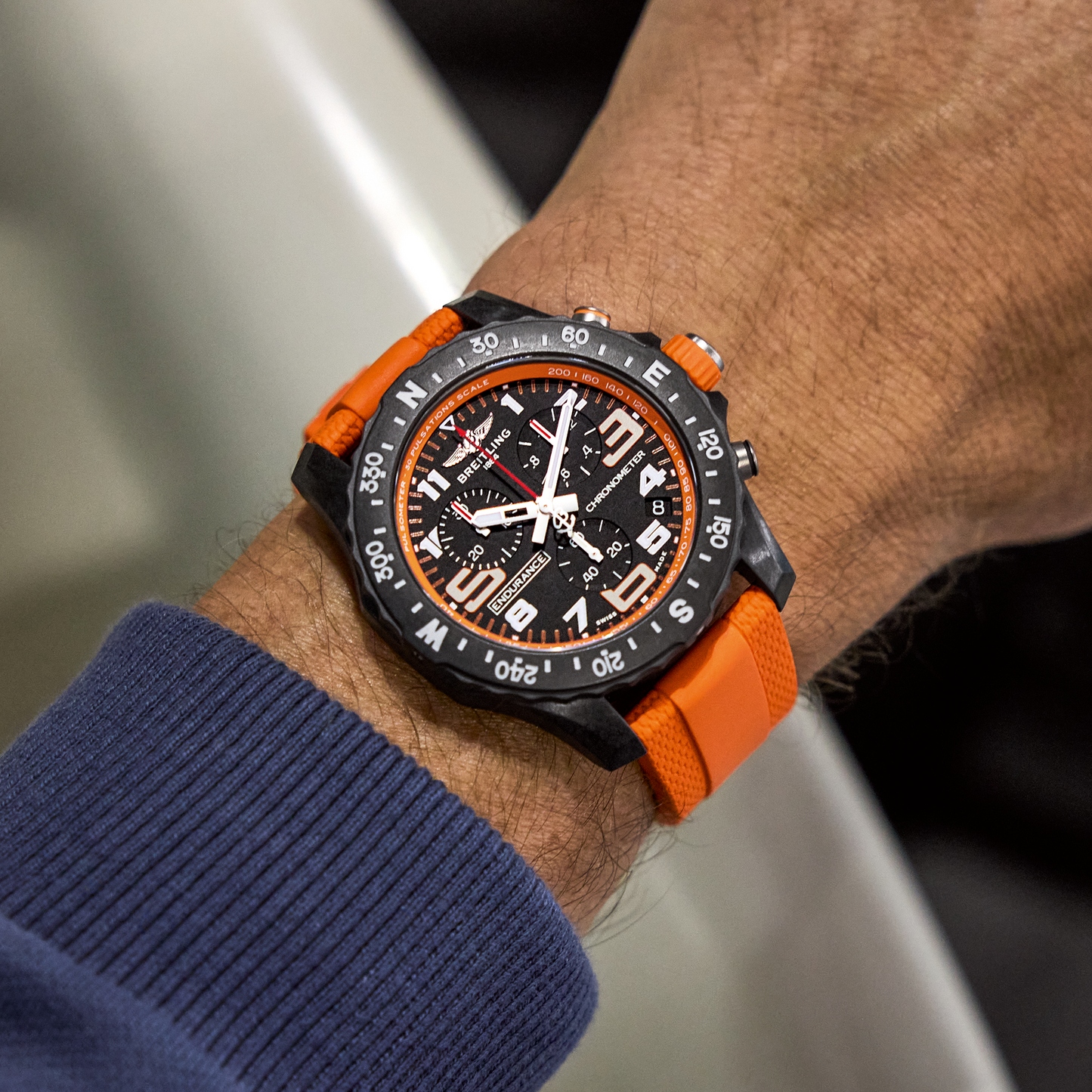 Breitling's Endurance Pro 44 with Black Chronograph Dial