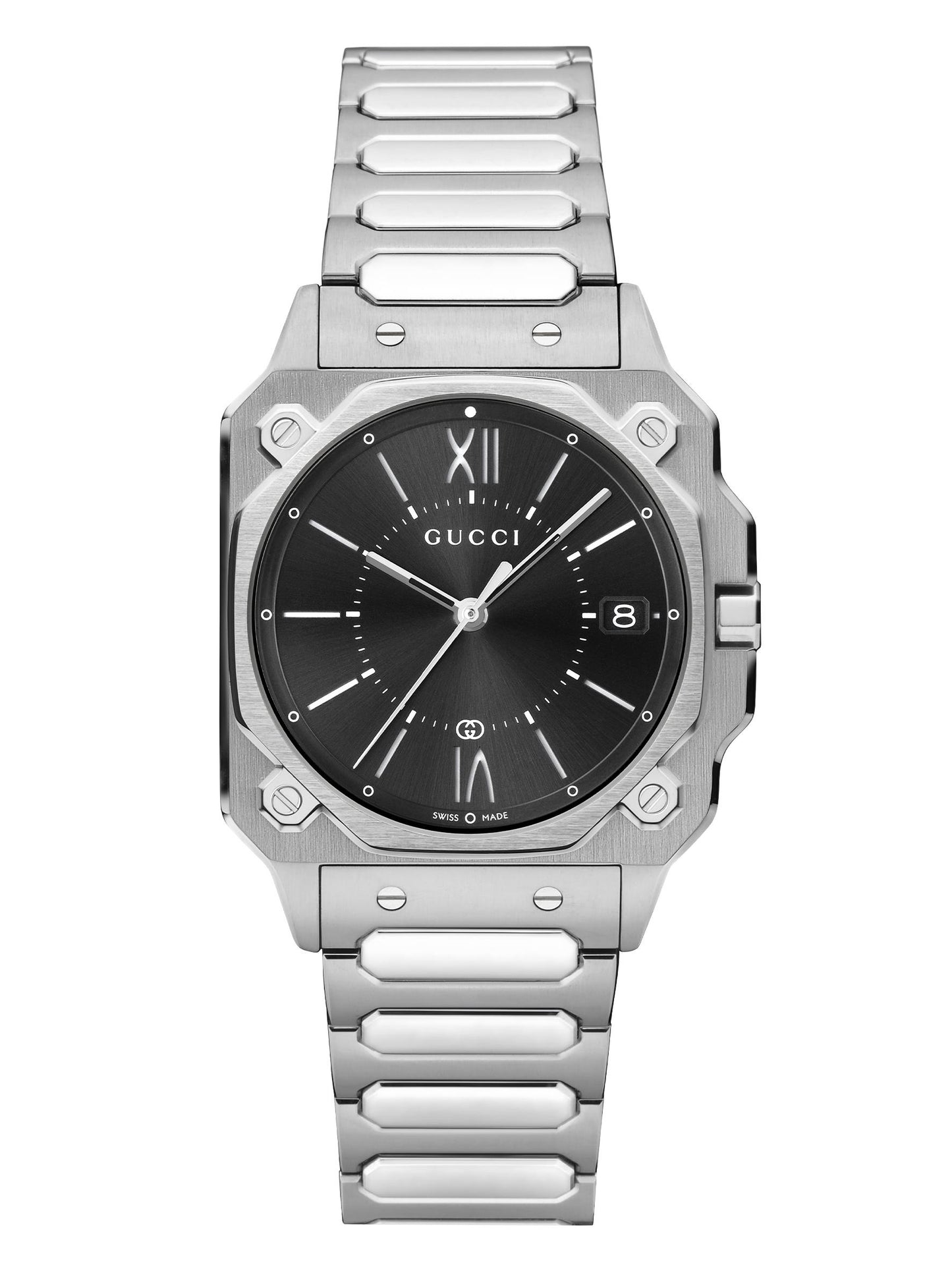 Gucci's G-Flat with Black Dial