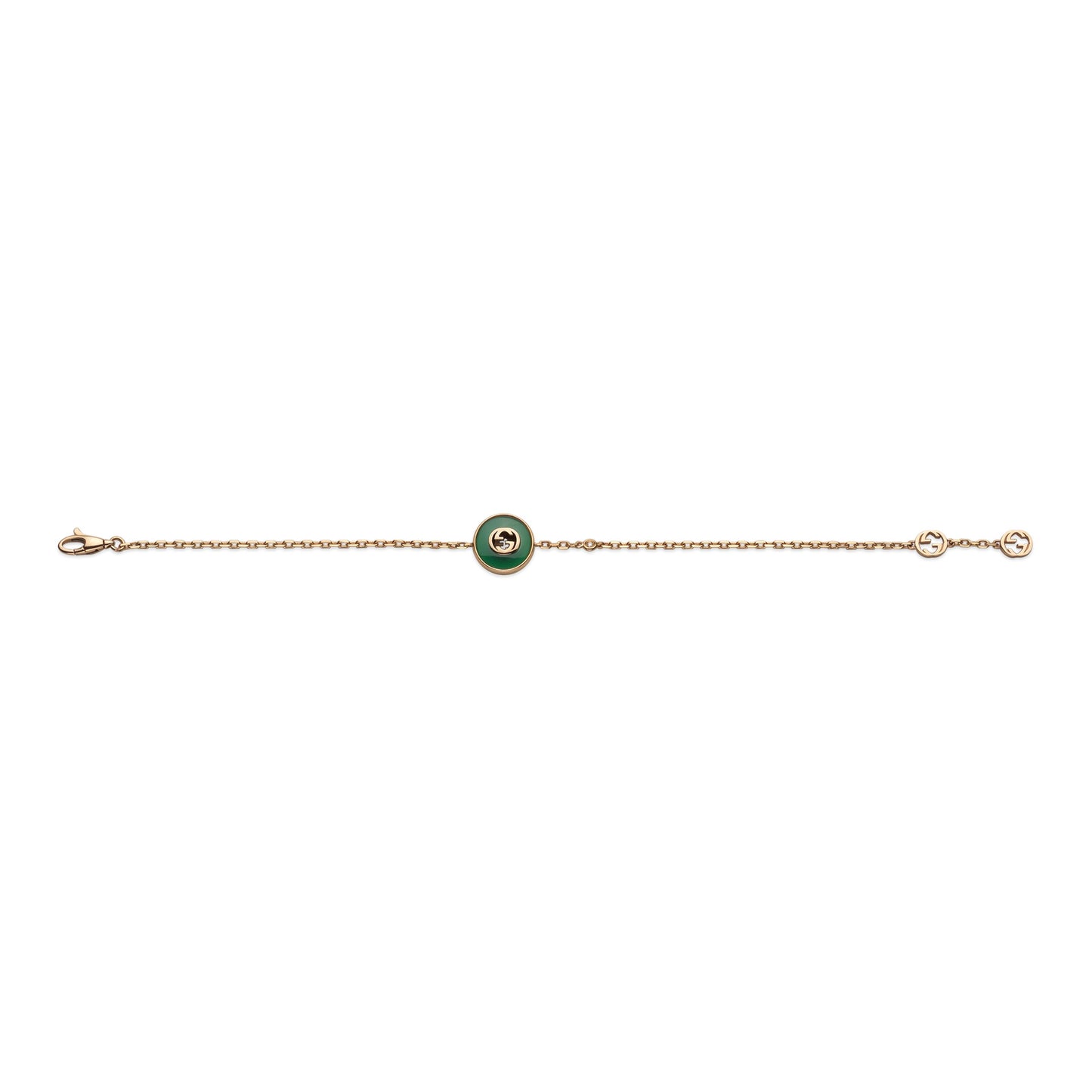 Gucci's 18K Rose Gold Interlocking G Bracelet