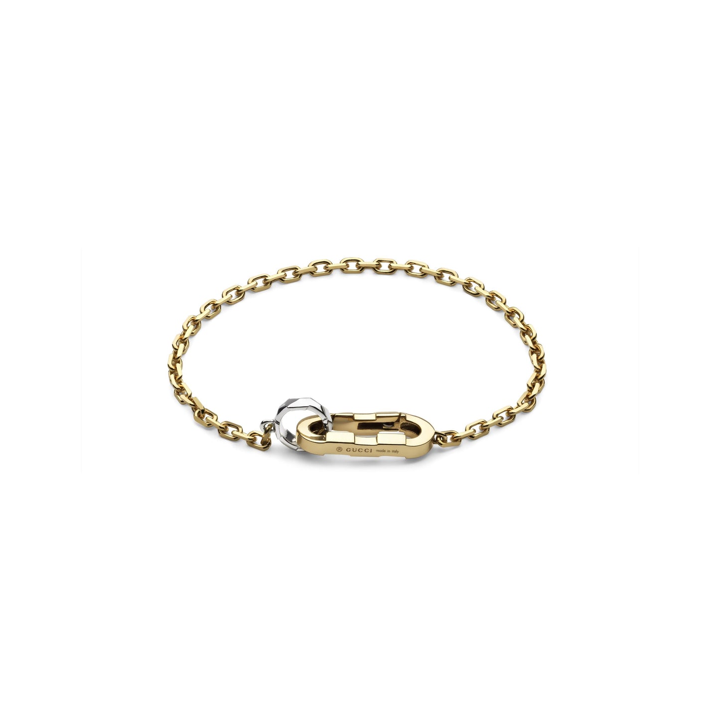 Gucci's 18K Two-tone Link to Love Chain Bracelet