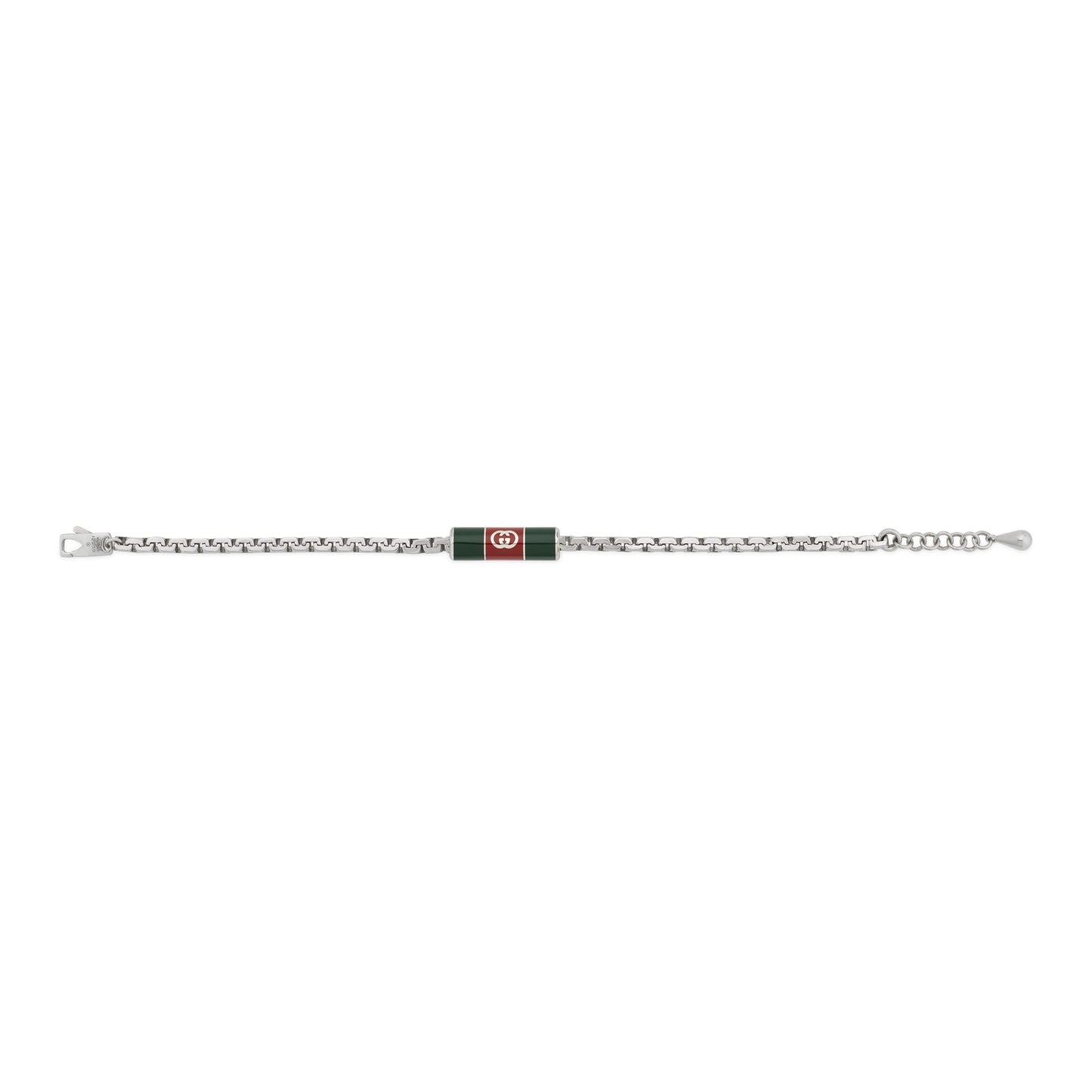 Gucci's Silver Web Chain Bracelet