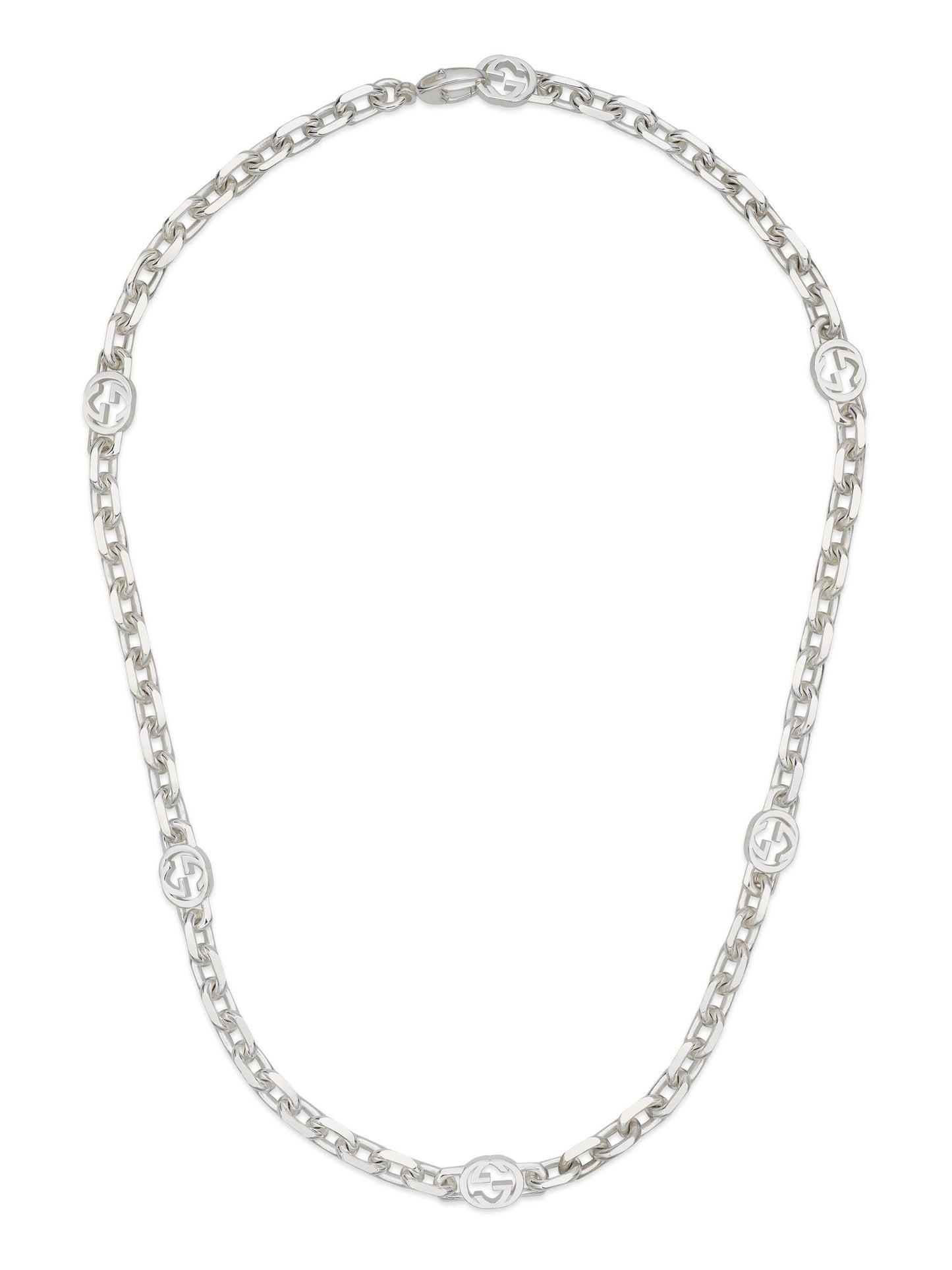 Gucci's Silver Interlocking G Chain