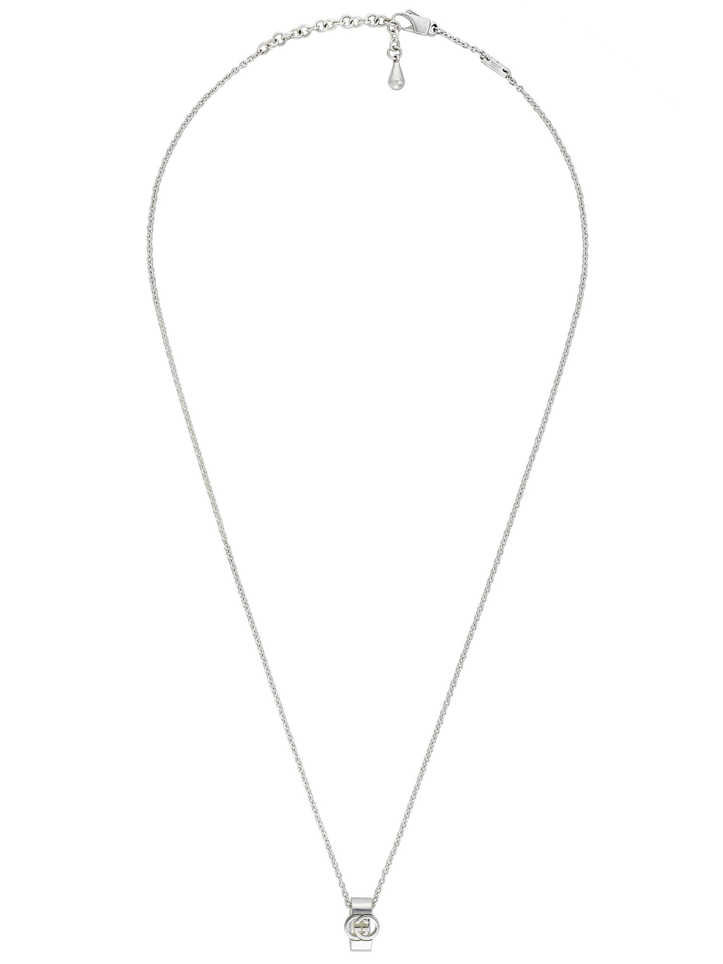 Gucci's Silver Interlocking G Necklace