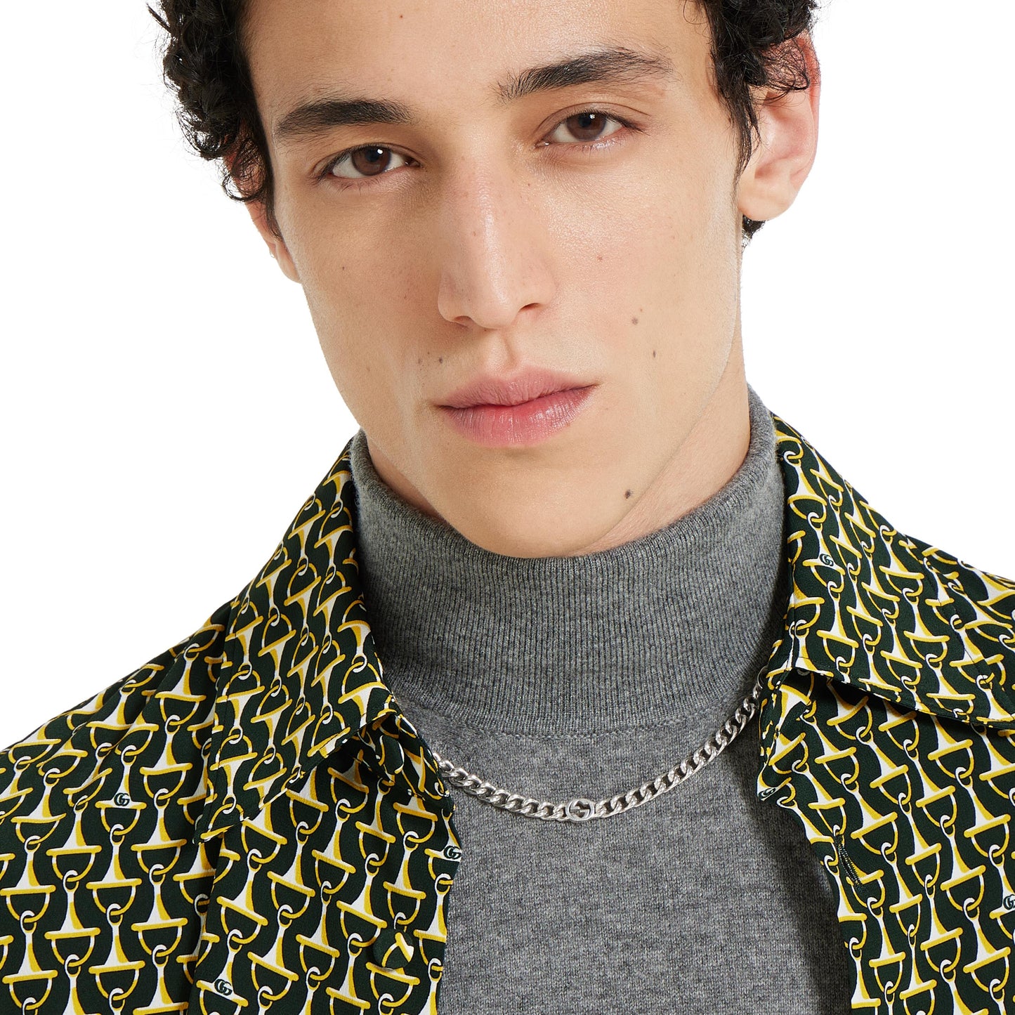 Gucci's Silver Interlocking G Chain