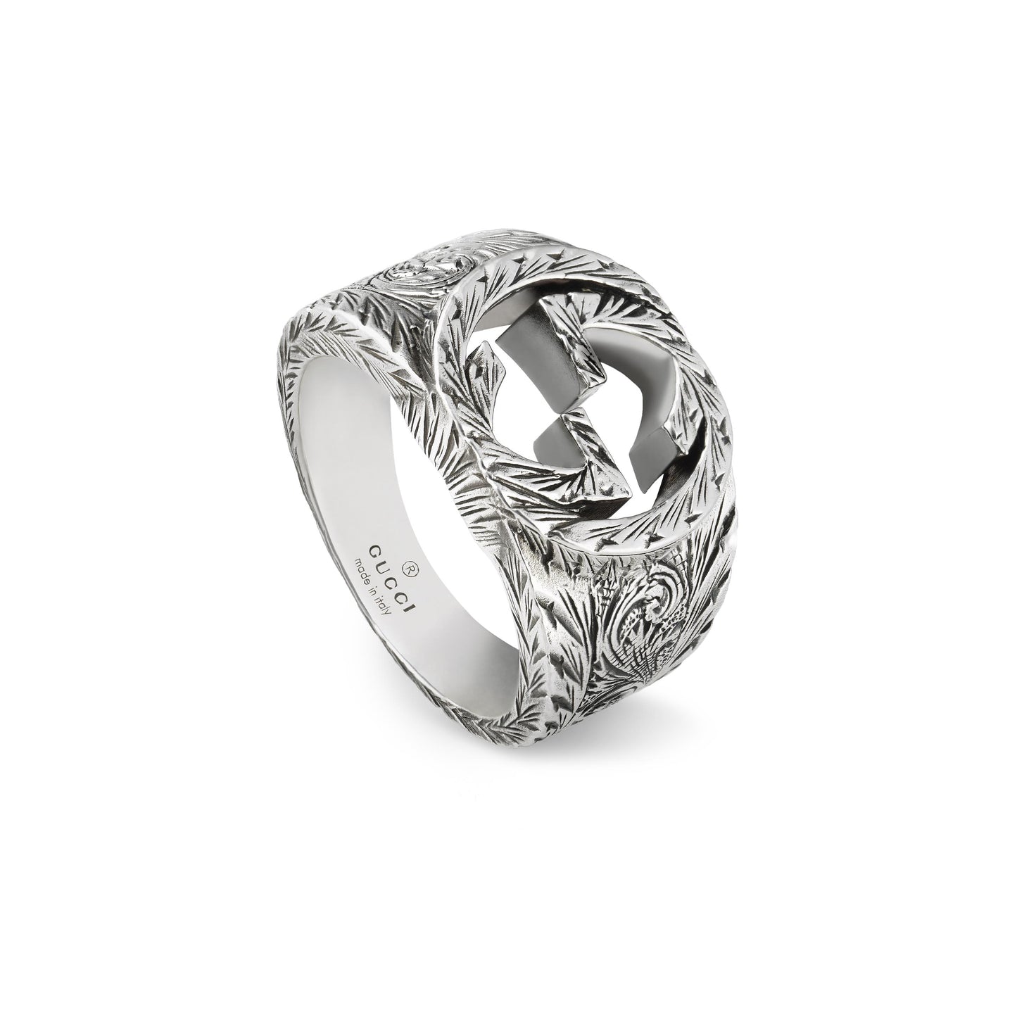 Gucci's Silver Interlocking G Ring