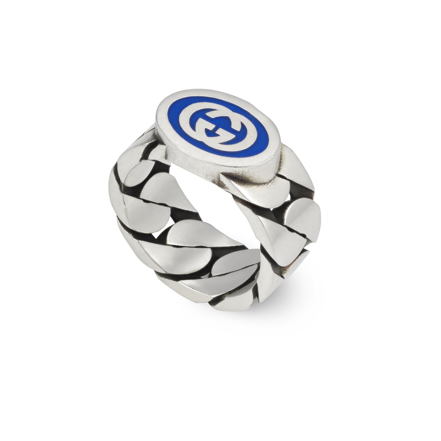 Gucci's Silver Interlocking G Ring