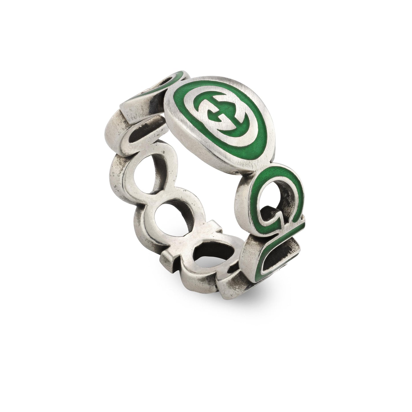 Gucci's Silver Interlocking G Ring